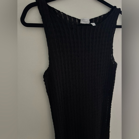 Noisy May Dinah Sleeveless Lace-Stripe Maxi Dress NWT - Picture 4 of 11